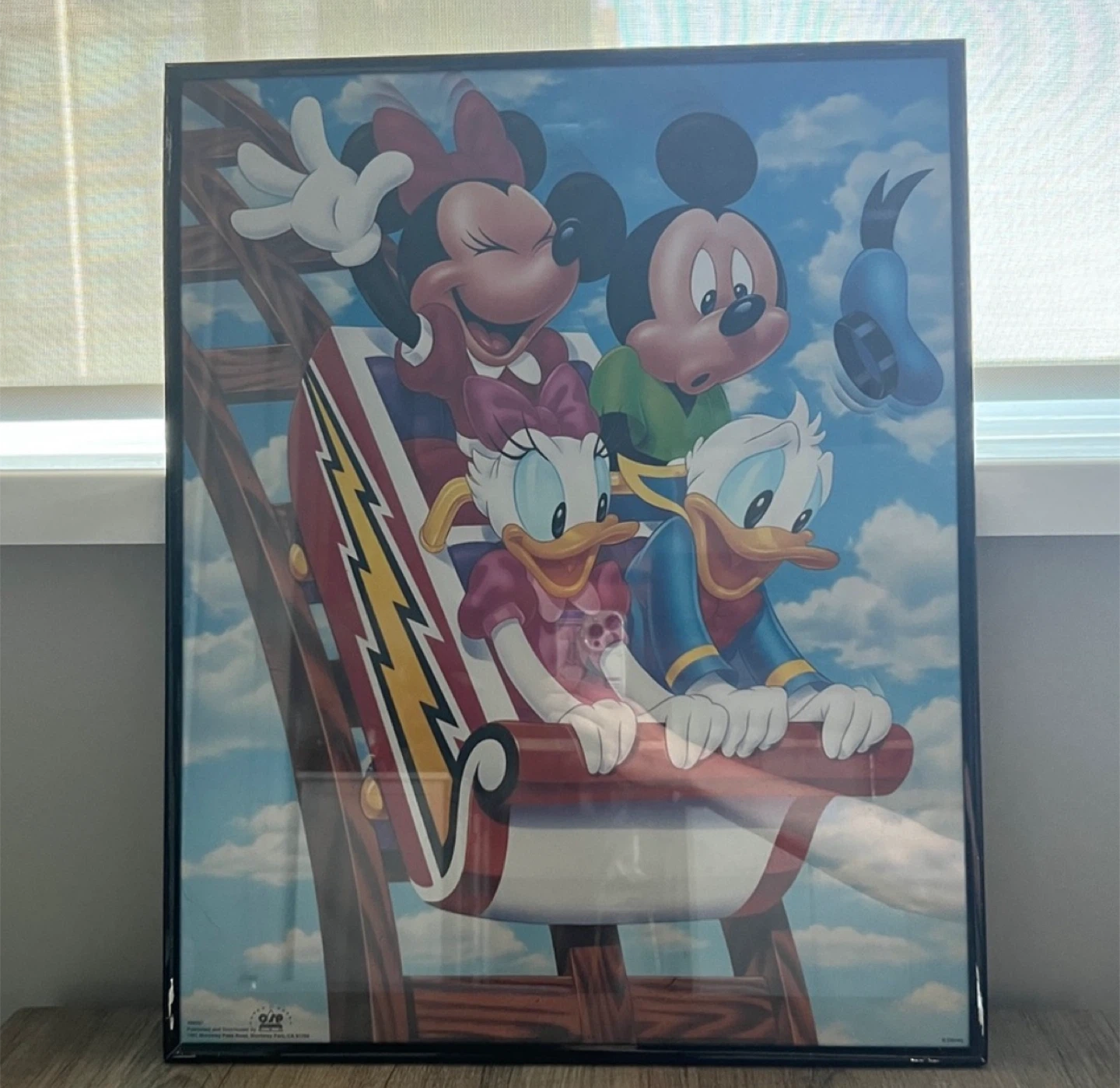 Framed Vintage Disney Parks Mickey & Friends Wall Art