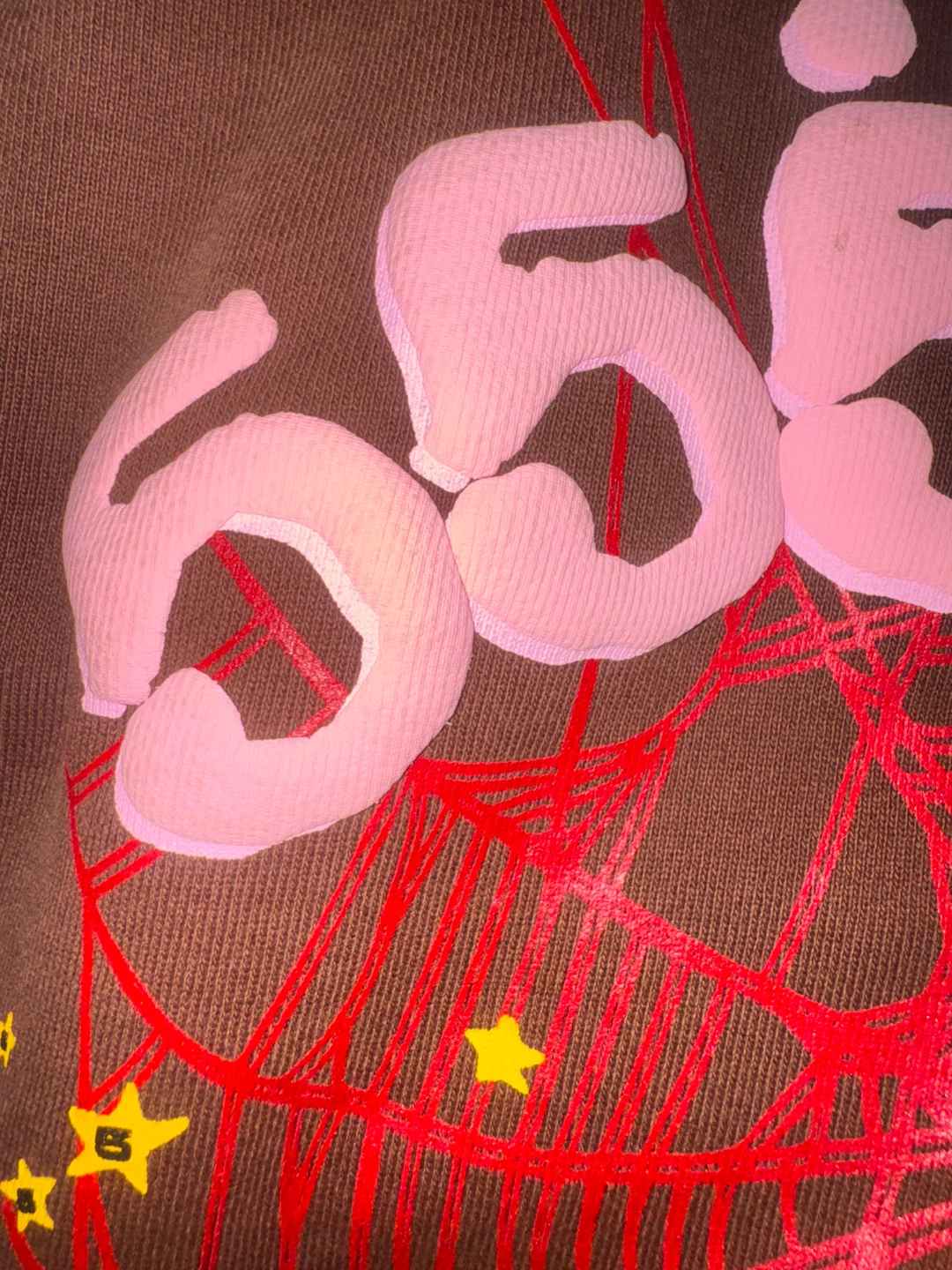 Sp5der 555 Hoodie - Brown, Size Medium - photo 3