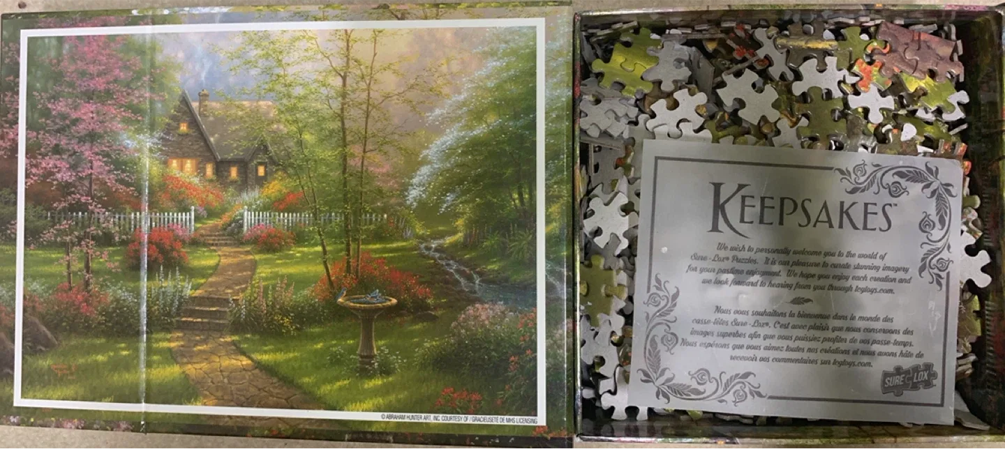Thomas Kinkade Keepsakes Jigsaw Puzzle image indicator(2)