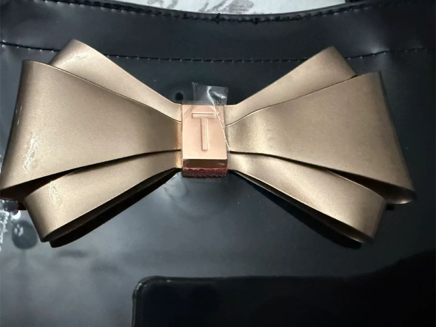 Ted Baker London Black Bow Icon Large Bag image indicator(8)