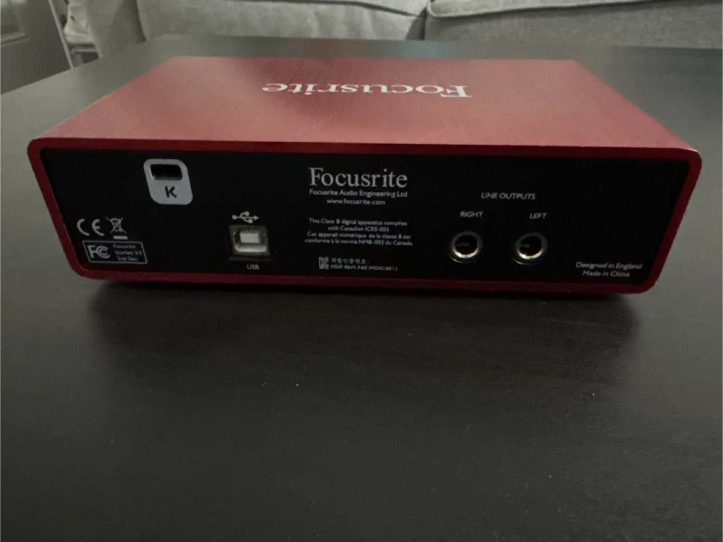 Focusrite Scarlett 2i2 Audio Interface image indicator(3)