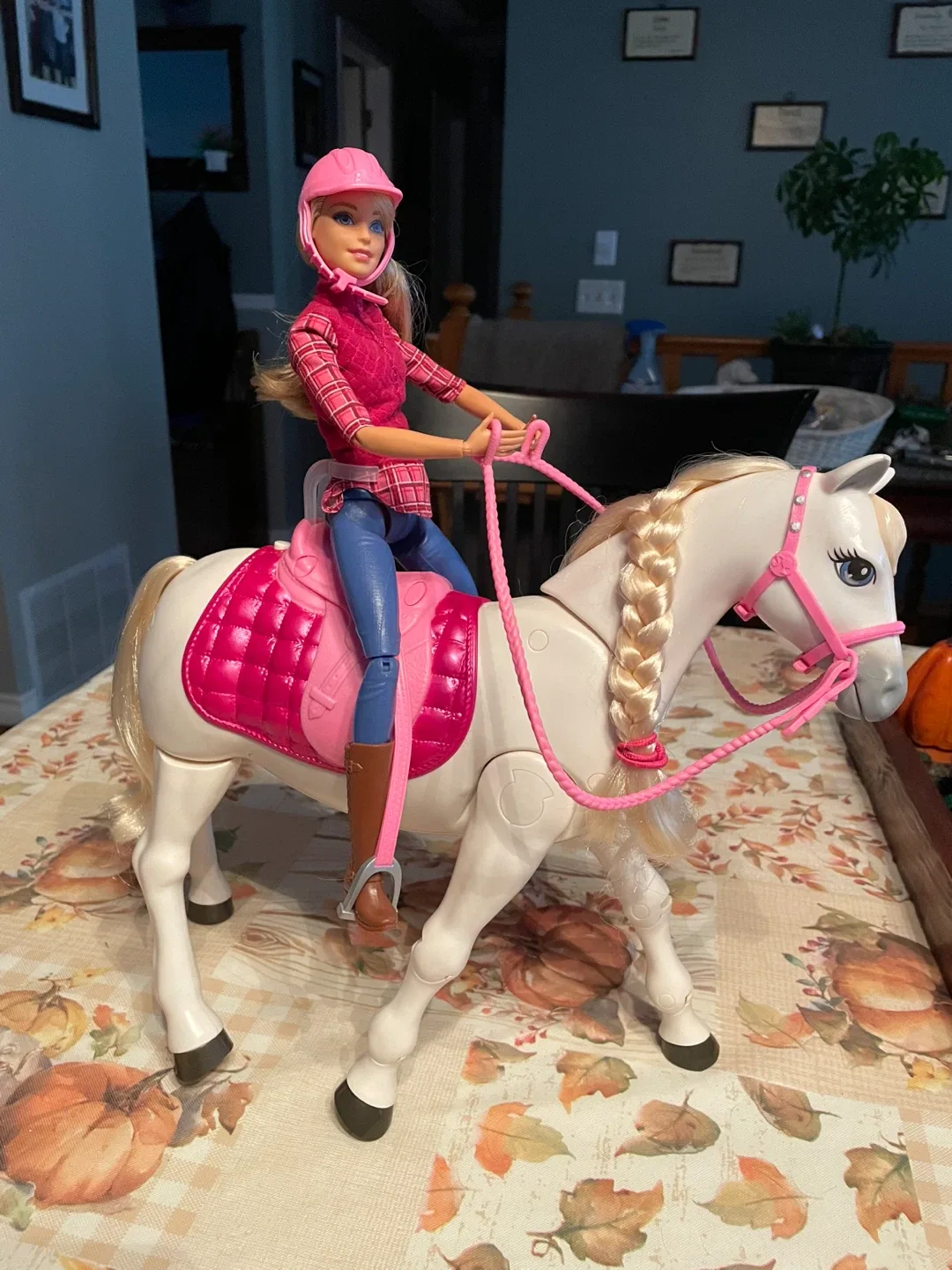 Barbie Doll on Interactive Horse