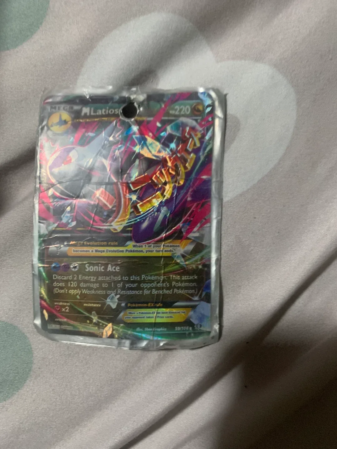 Mega Latios Pokemon Card thumbnail