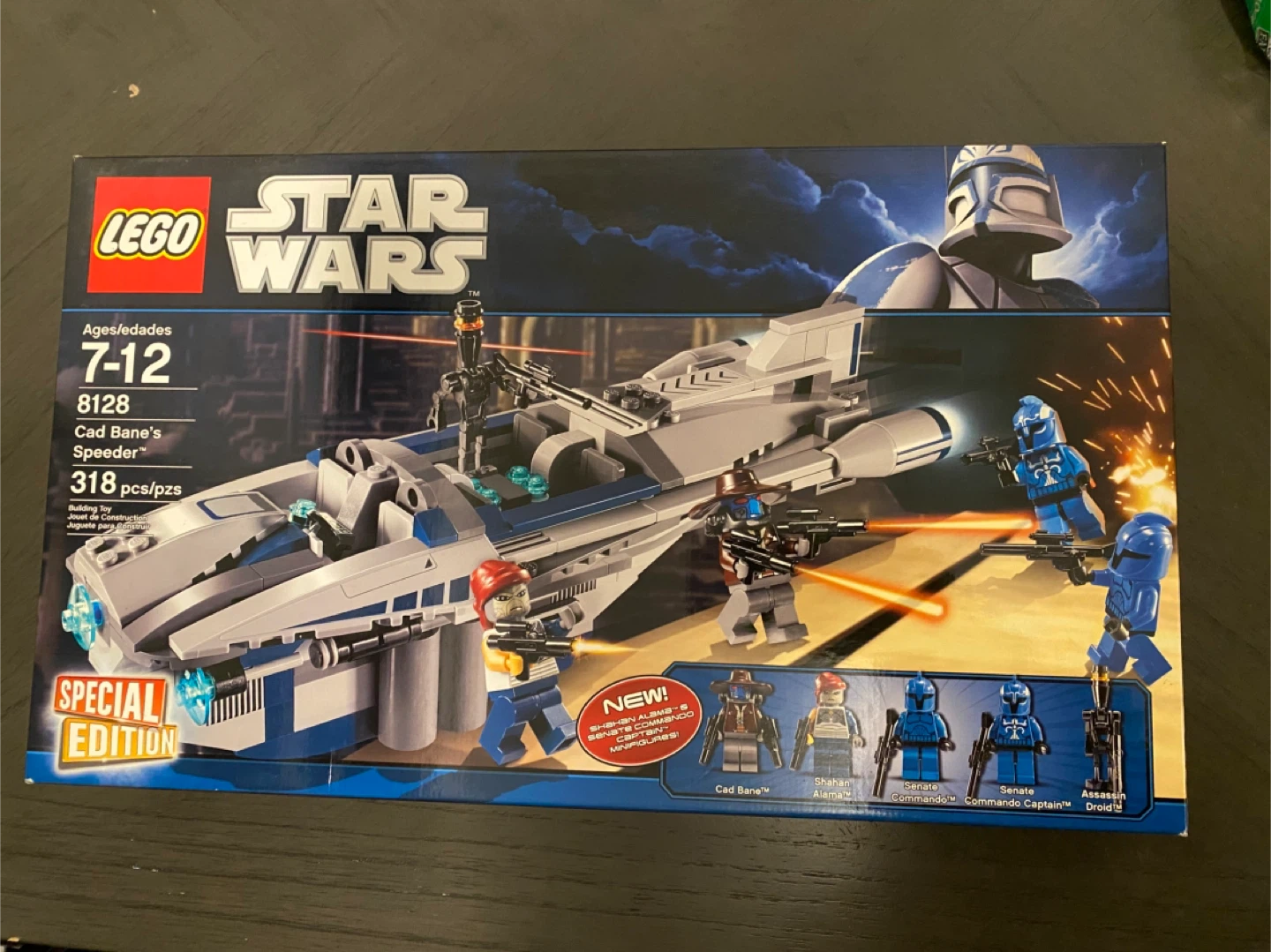LEGO Star Wars 8128 Cad Bane's Speeder - New in Box