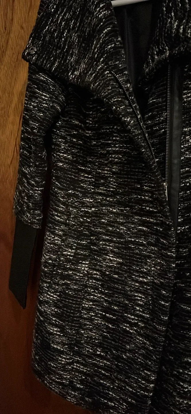 ONLY Blue Behaviour Women's Coat - Size M image indicator(4)