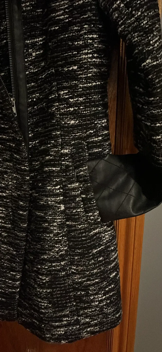 ONLY Blue Behaviour Women's Coat - Size M image indicator(7)