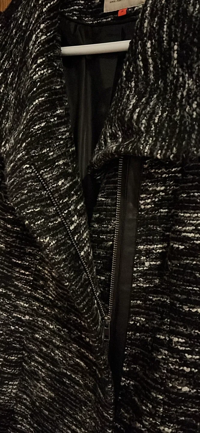 ONLY Blue Behaviour Women's Coat - Size M image indicator(8)