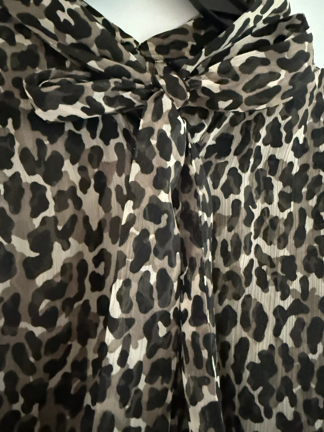 French Connection Animal Print Blouse - Size 6 - photo 3
