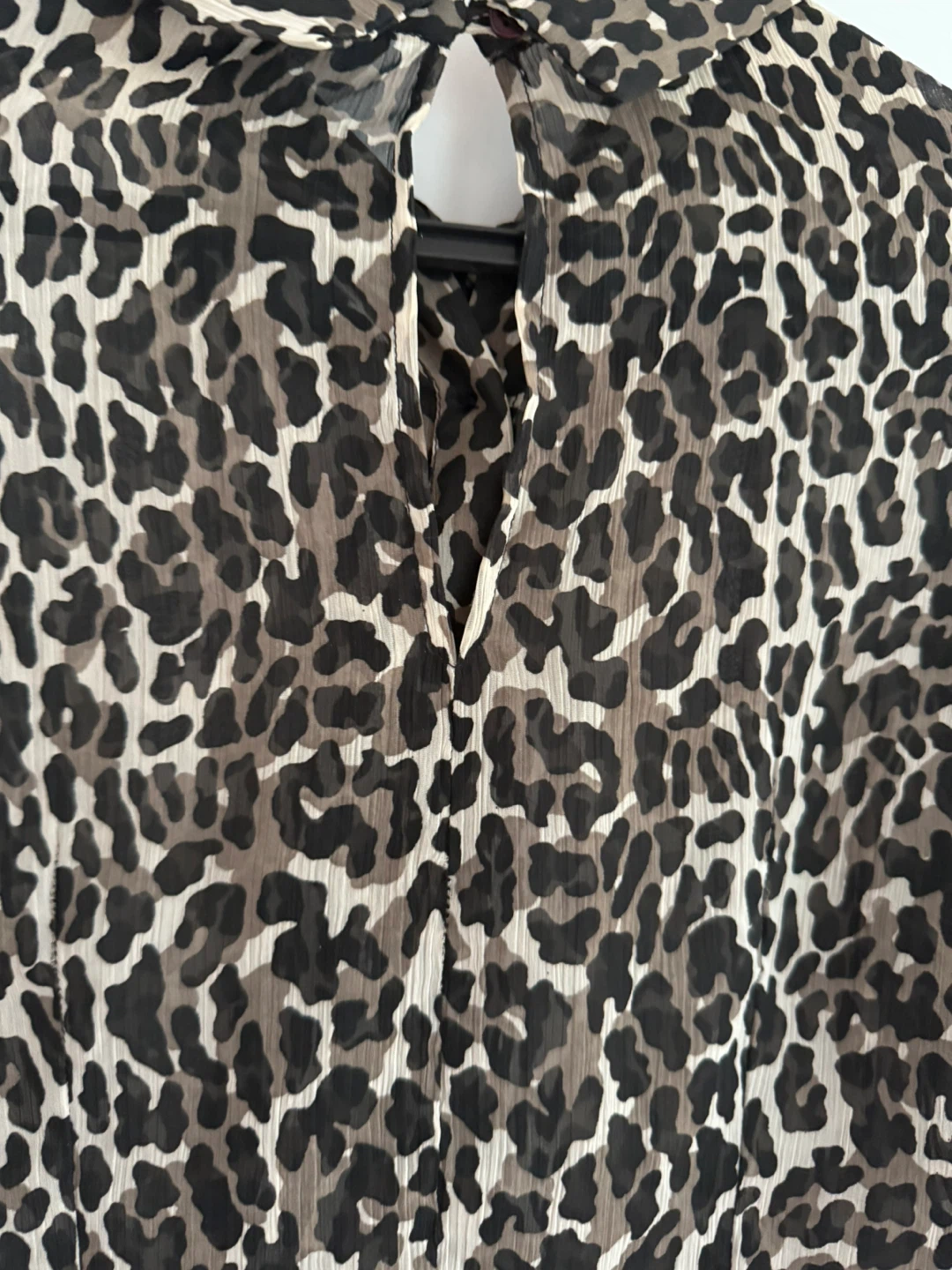 French Connection Animal Print Blouse - Size 6 - photo 4