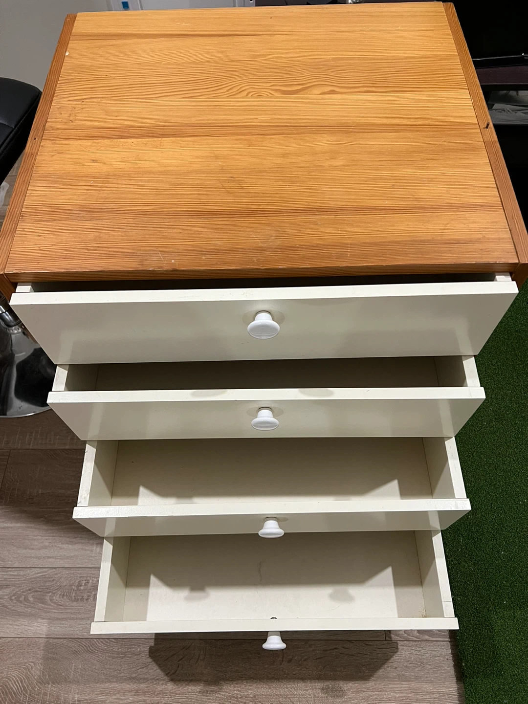 Wooden 4-Drawer Dresser - photo 3