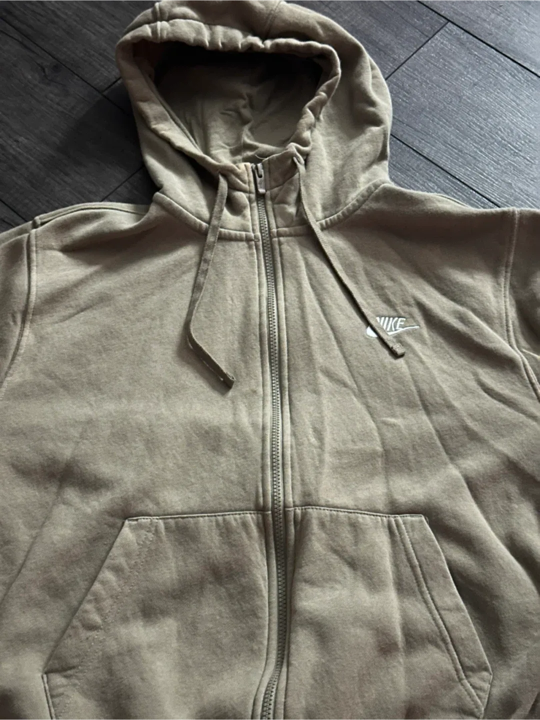 Nike Sportswear Men's Club Fleece 2.0 Hoodie - Beige image indicator(2)