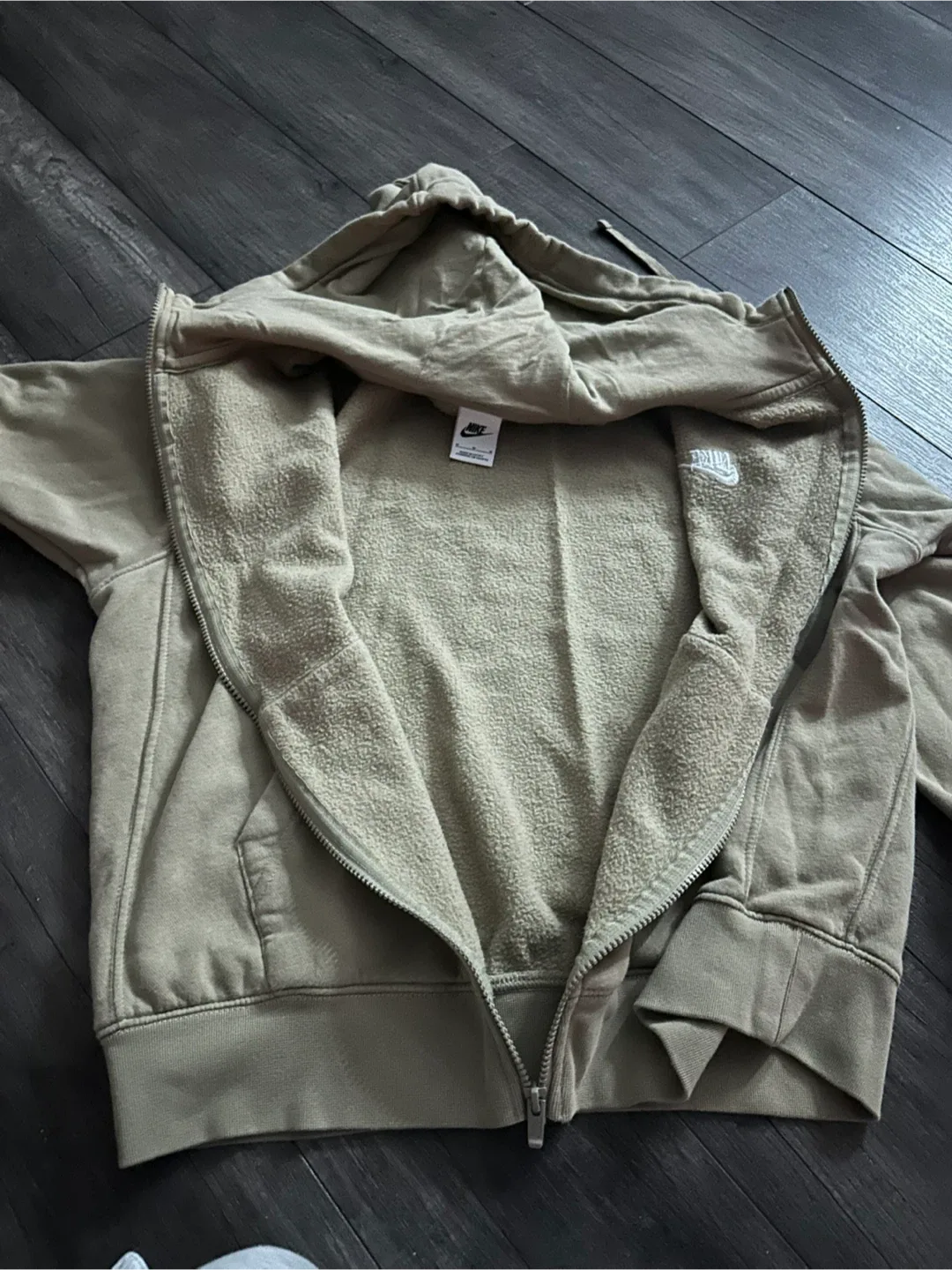 Nike Sportswear Men's Club Fleece 2.0 Hoodie - Beige image indicator(6)