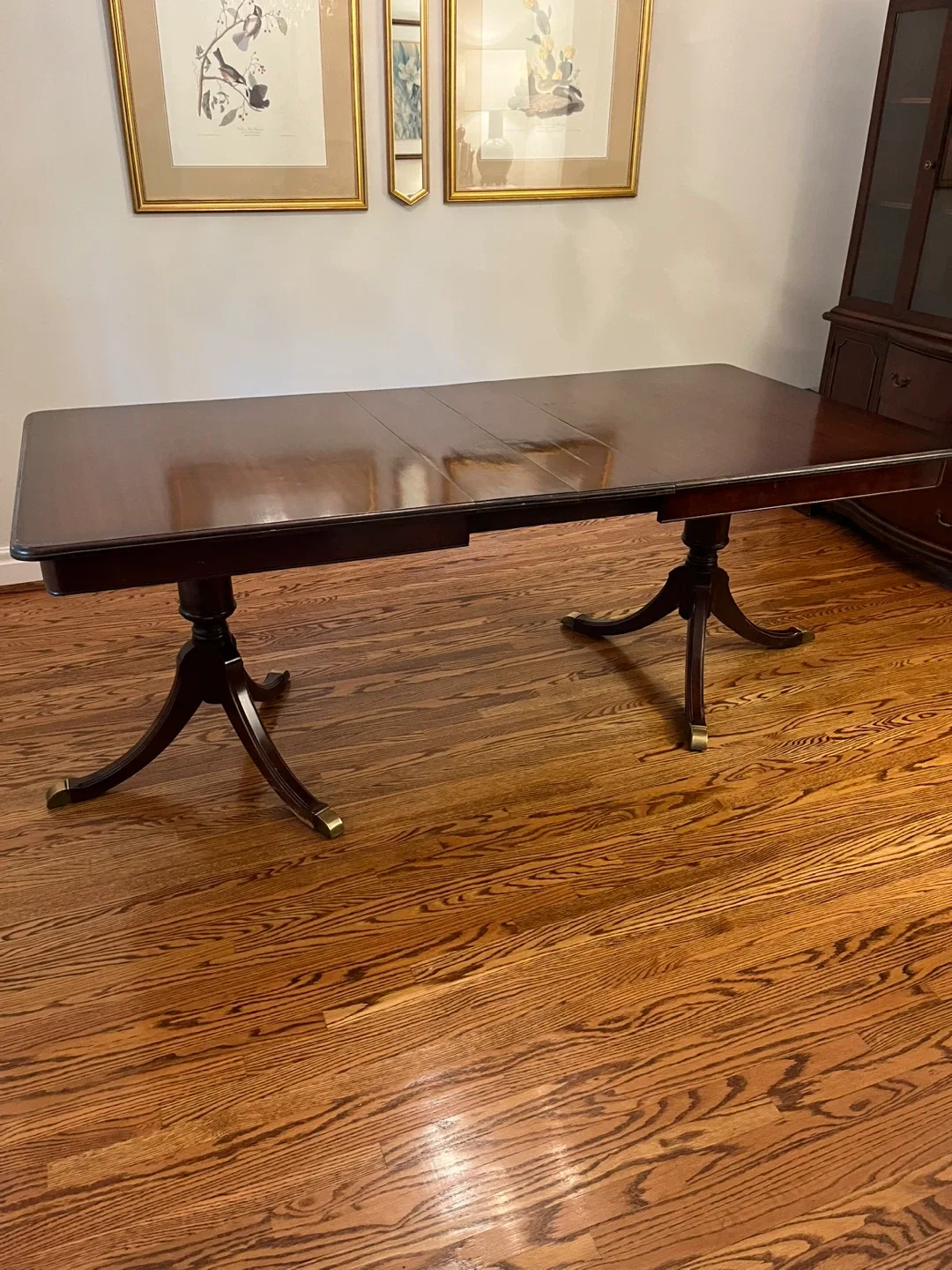Mahogany Dining Room Table
