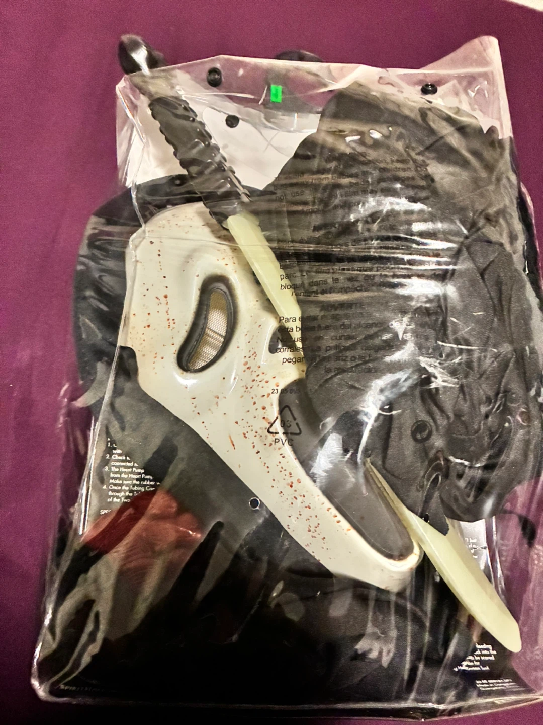 Ghost Face Bleeding Costume - Child Large (12-14) - photo 3