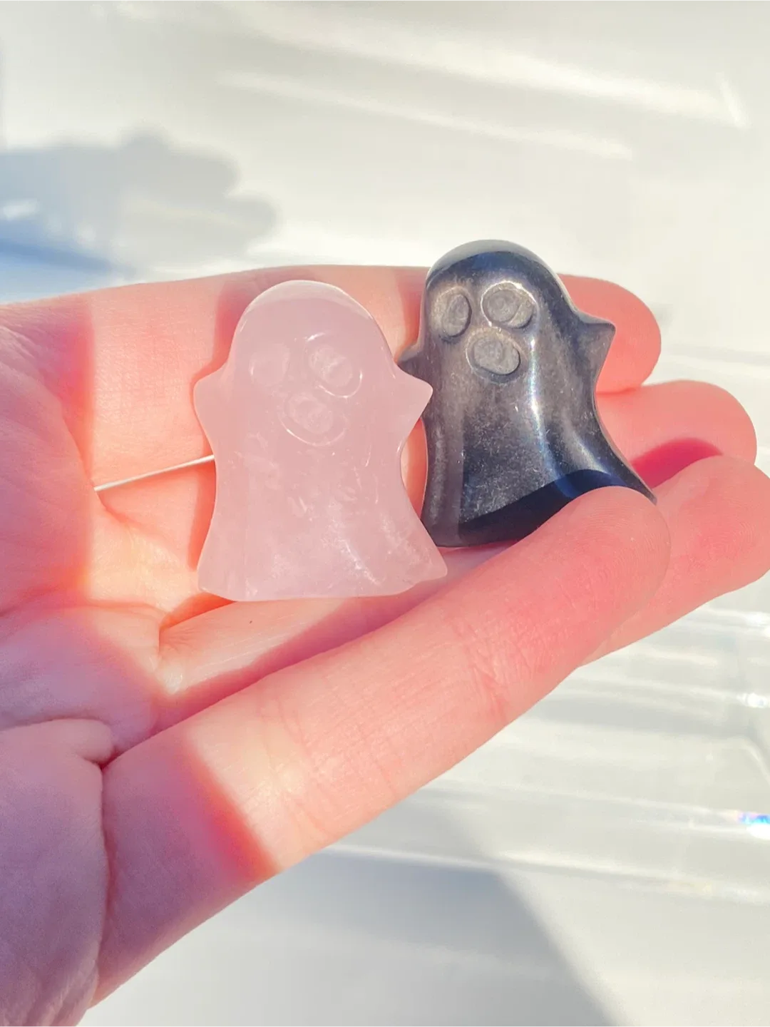 Mini crystal ghost image indicator(5)