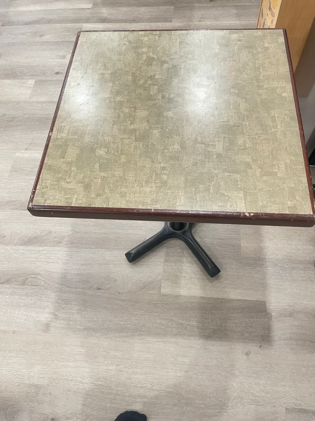 Used Square Table - Restaurant Style
