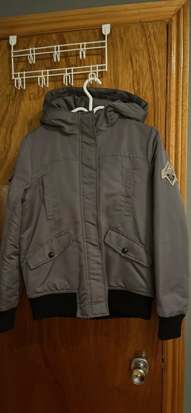 Beaver Canoe Grey Hooded Jacket - photo 2