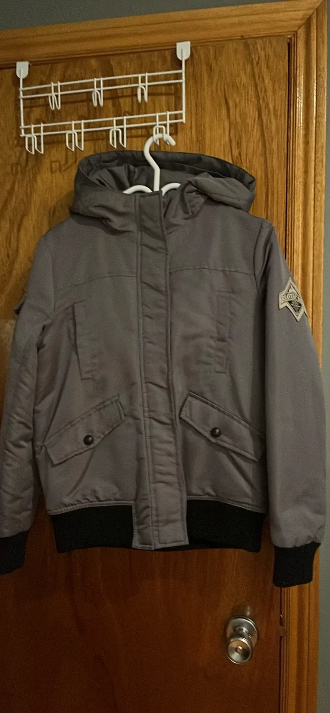Beaver Canoe Grey Hooded Jacket image indicator(2)