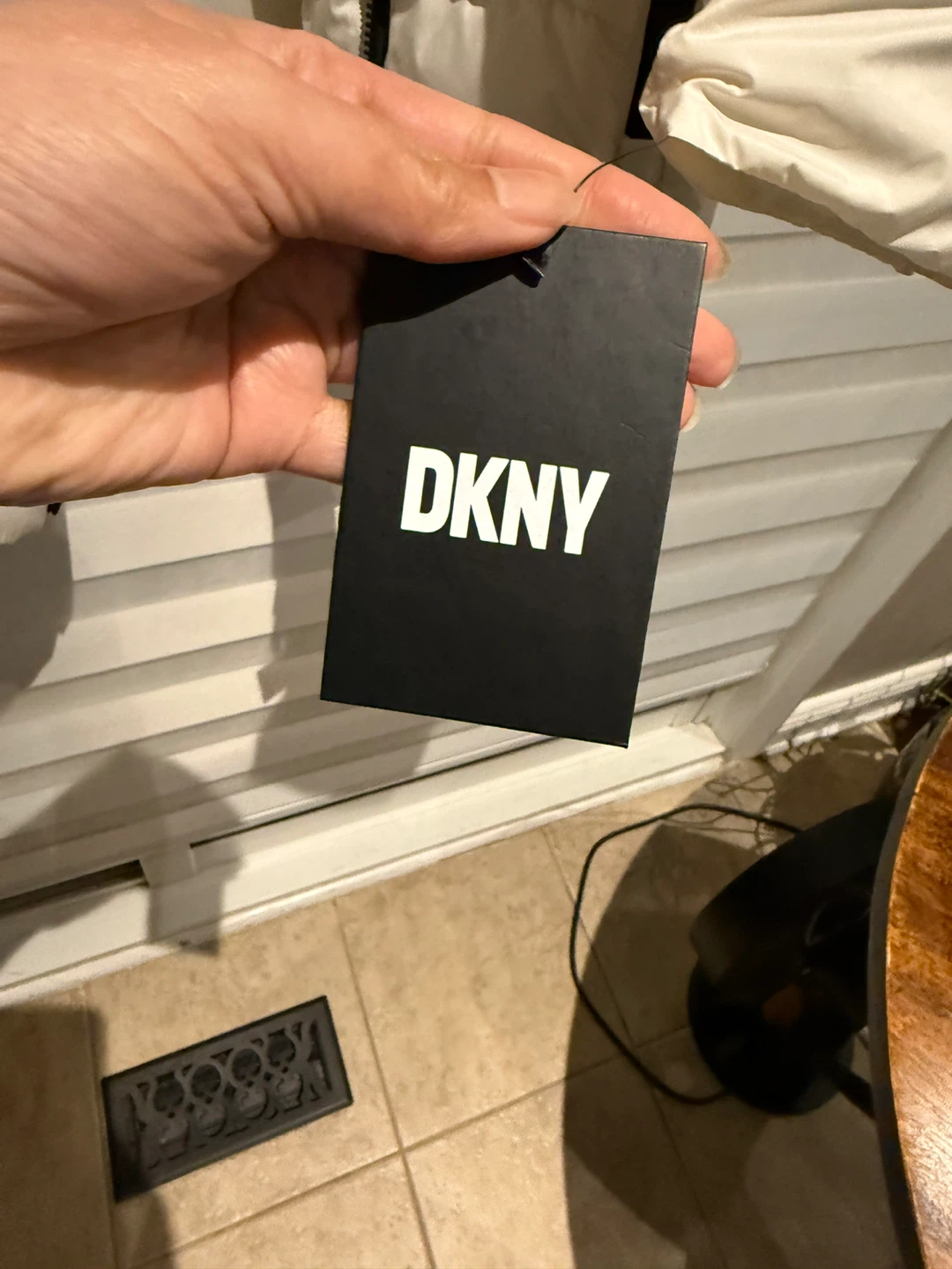 DKNY Puffer Jacket - White - photo 2