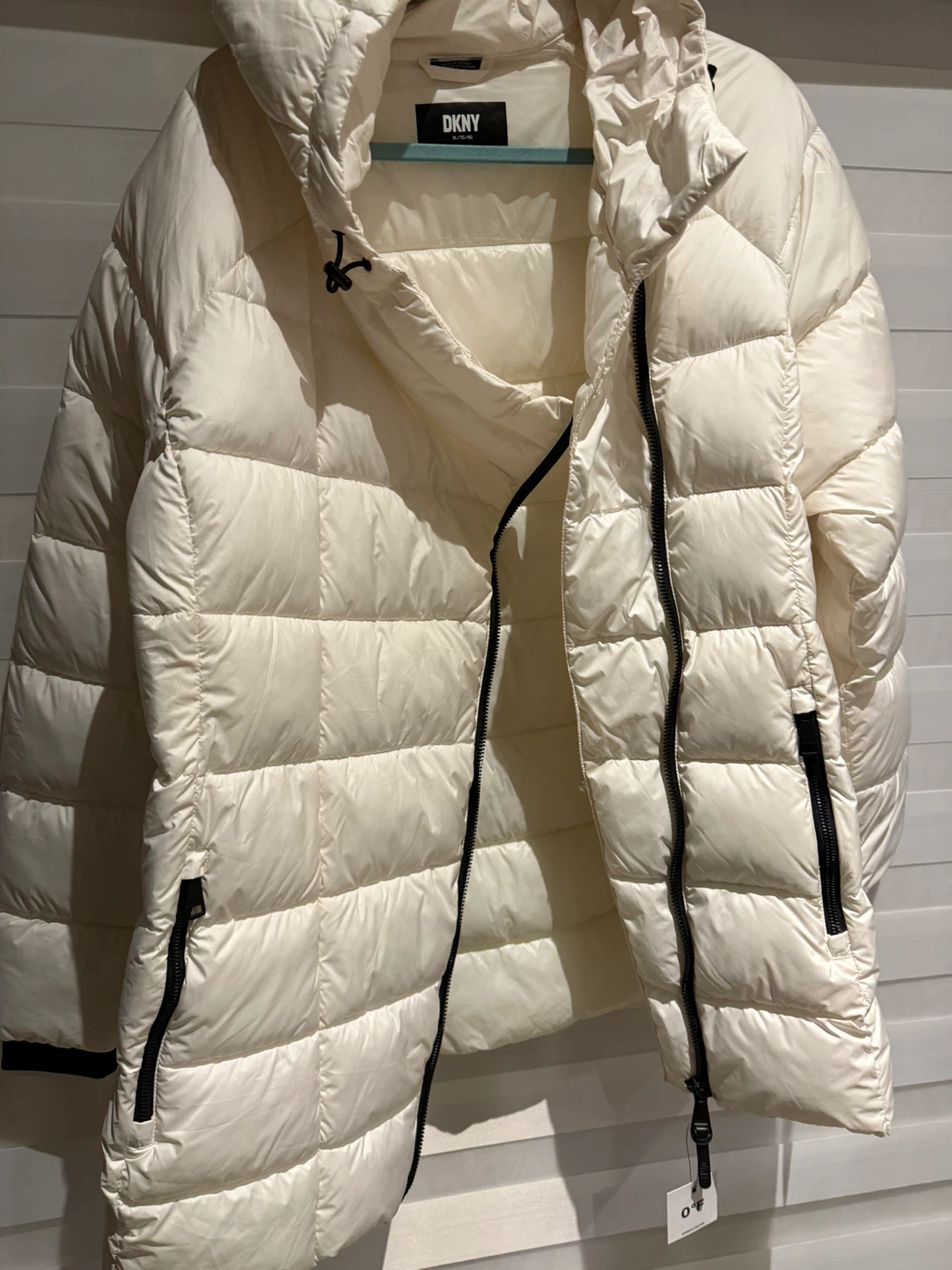 DKNY Puffer Jacket - White