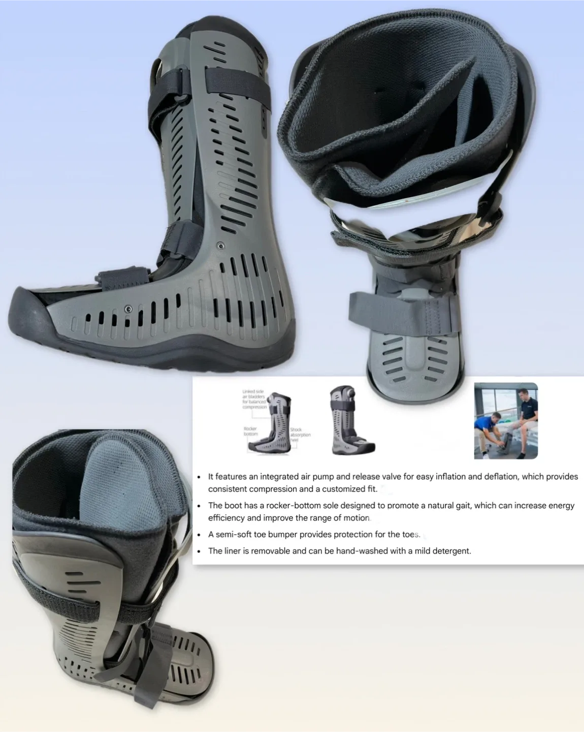 Air walker Boot women size 8