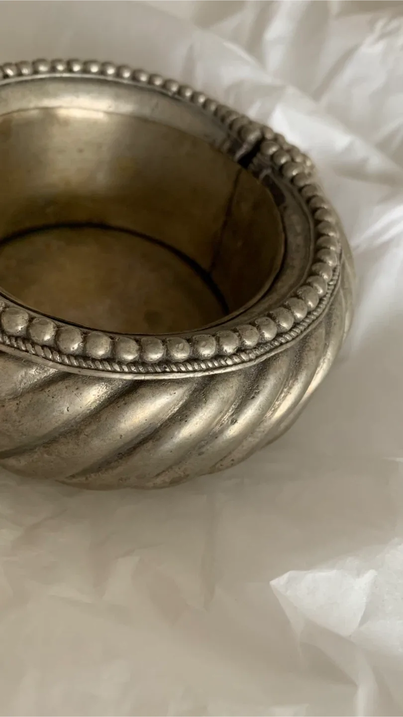 Antique Omani African Tribal Bracelet Bowl image indicator(10)