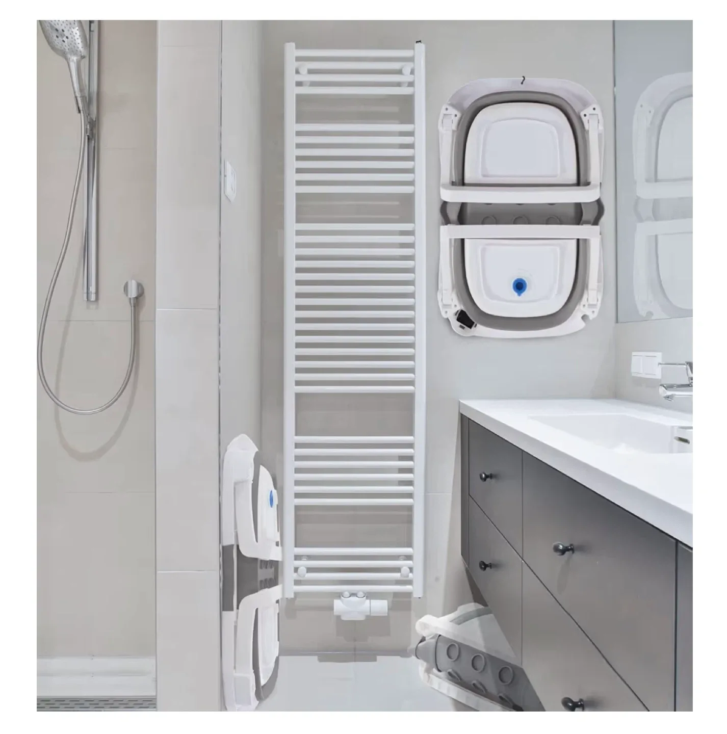 Folding Baby Bathtub - Grows with them image indicator(3)