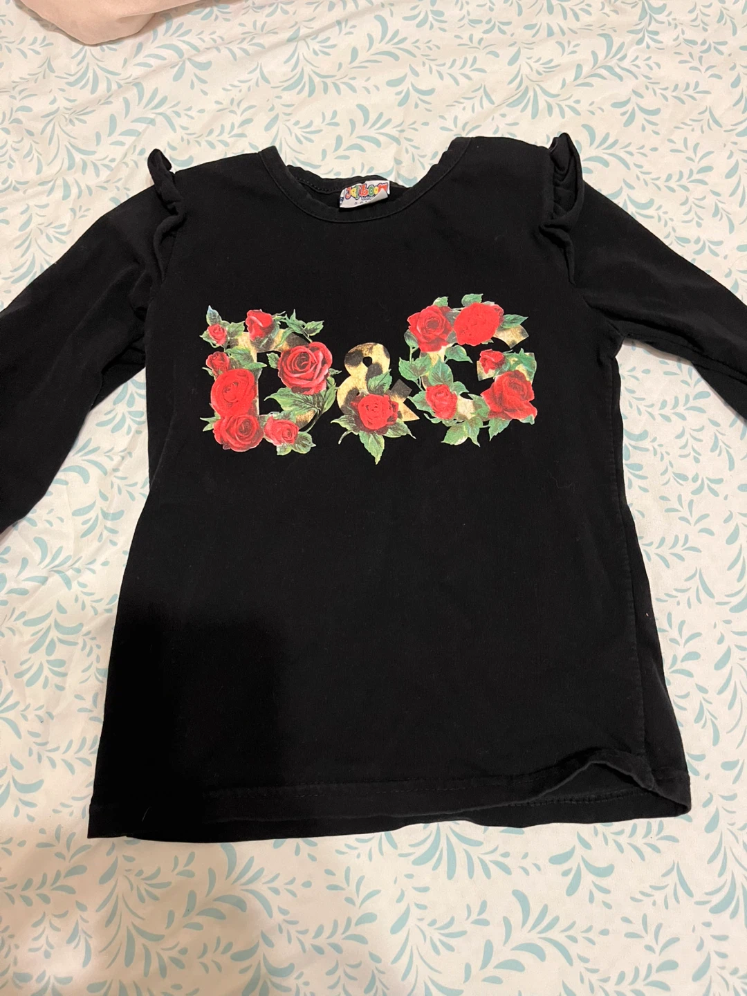 D&G Black Long Sleeve Shirt