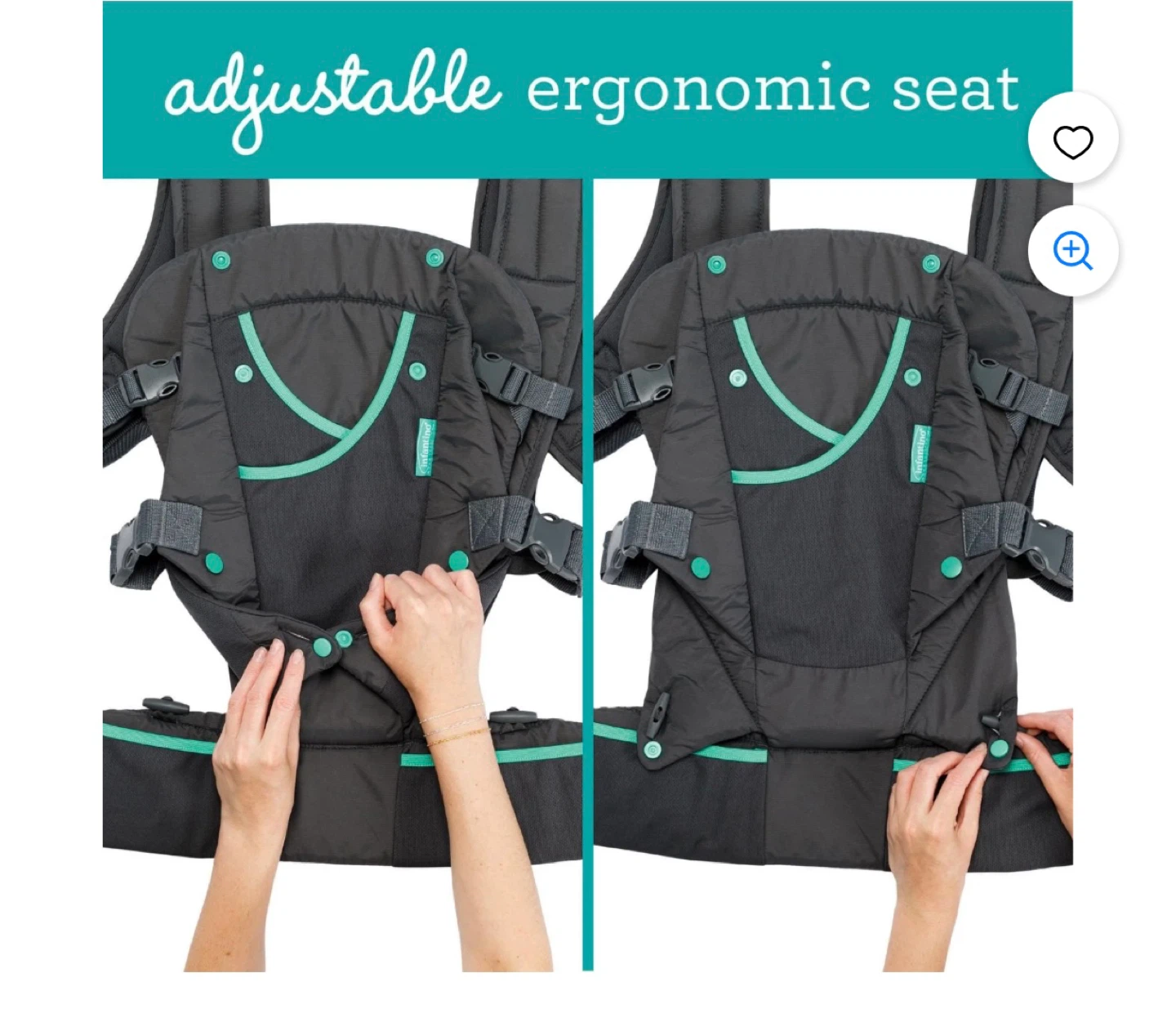 Infantino Carry On Active Baby Carrier - photo 3