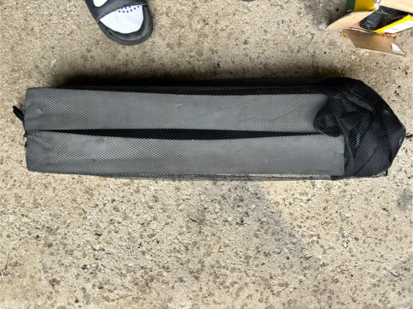 Grey Foam single kayak holder for  smaller vehicle thumbnail