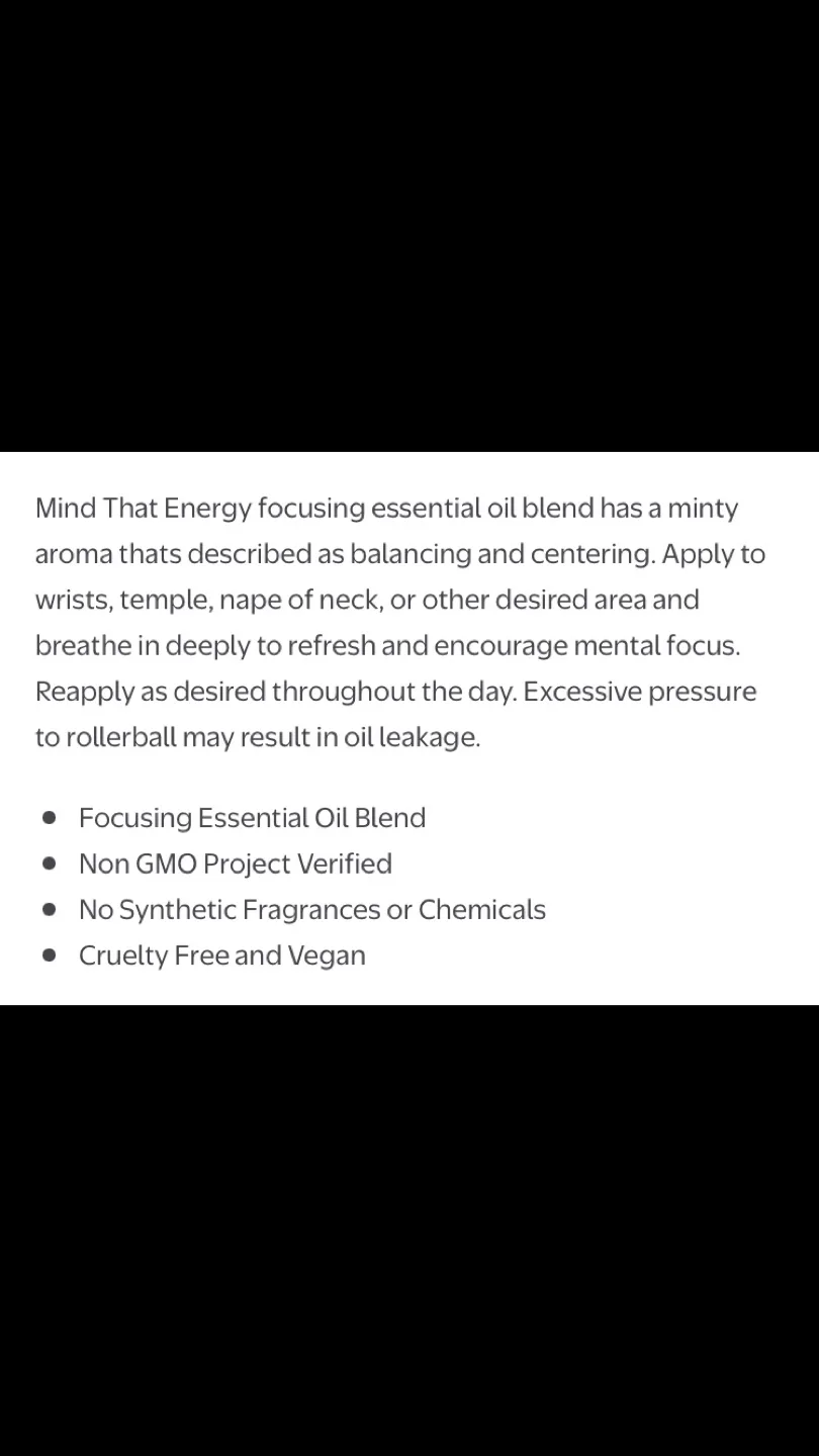 NOW brand ORGANIC Roll-on for Energy, Focus, Refresh image indicator(5)