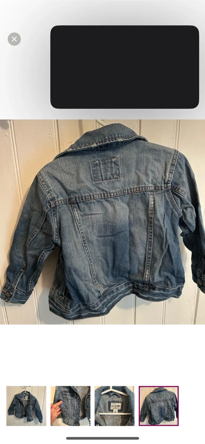 The Children's Place Denim Jacket - Size 3T image indicator(4)