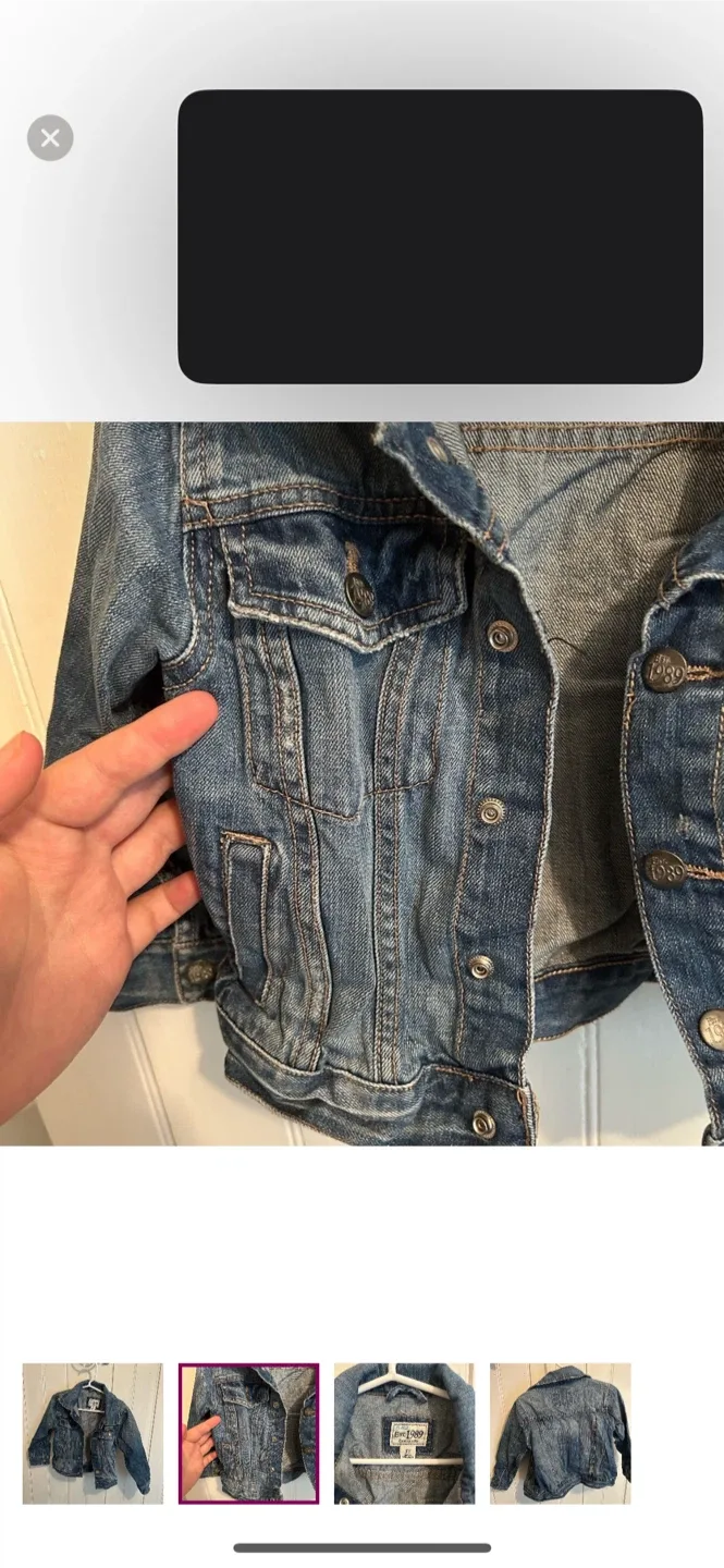 The Children's Place Denim Jacket - Size 3T image indicator(2)