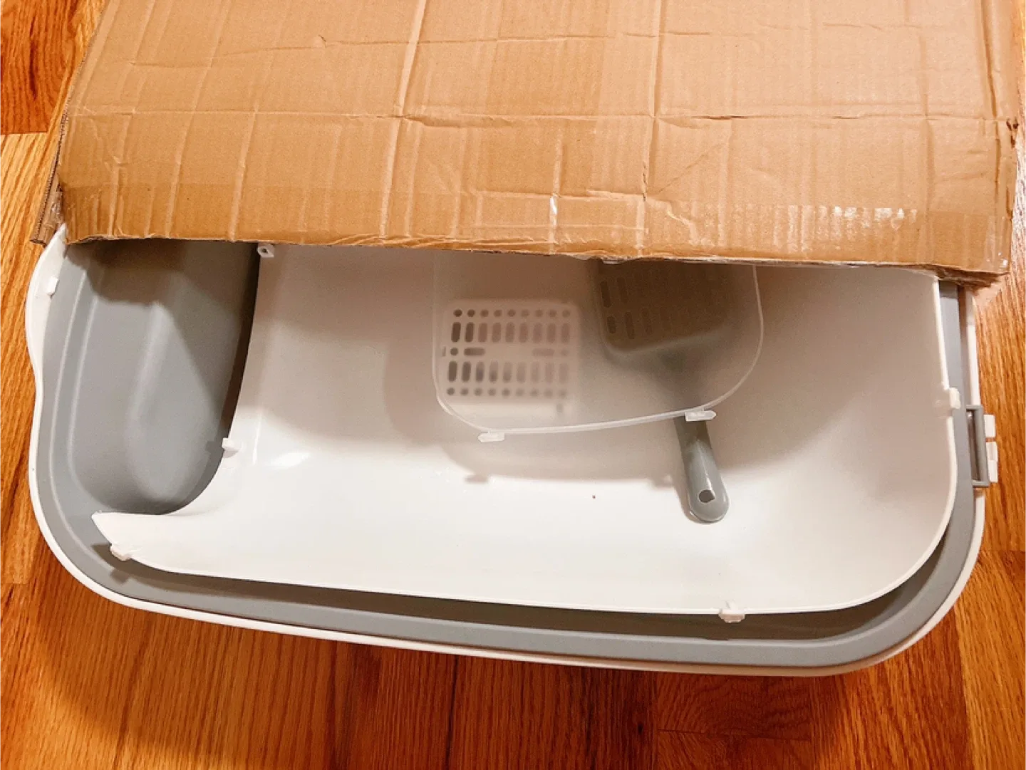 Covered Cat Litter Box - 50cm image indicator(2)