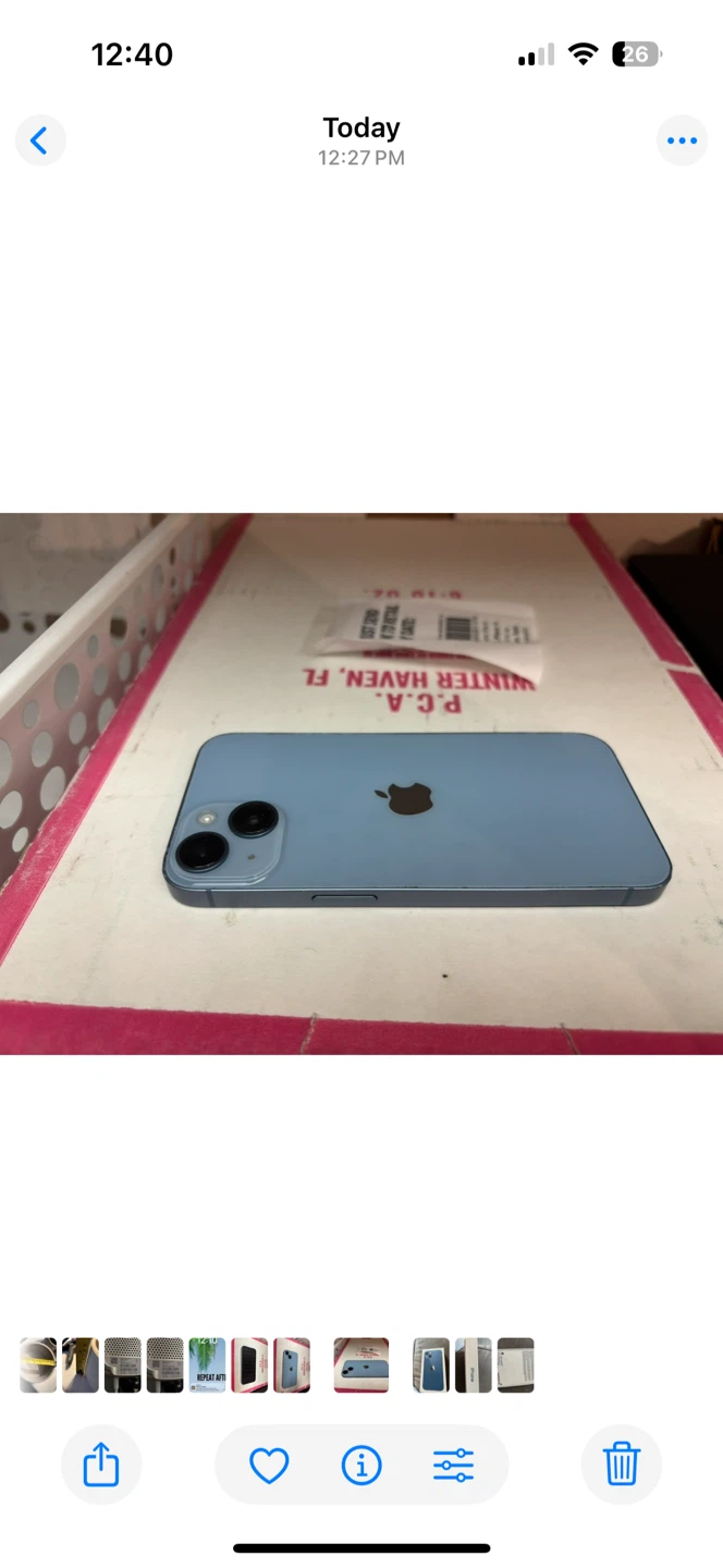 Apple iPhone 13 Blue - photo 2