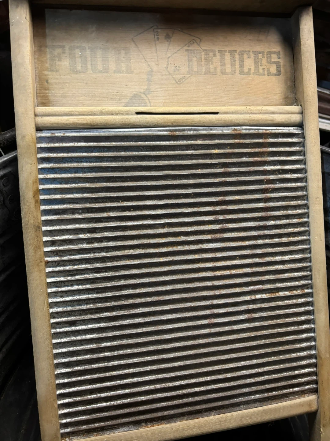 Vintage Rochester Wash Tub & Washboard - photo 5