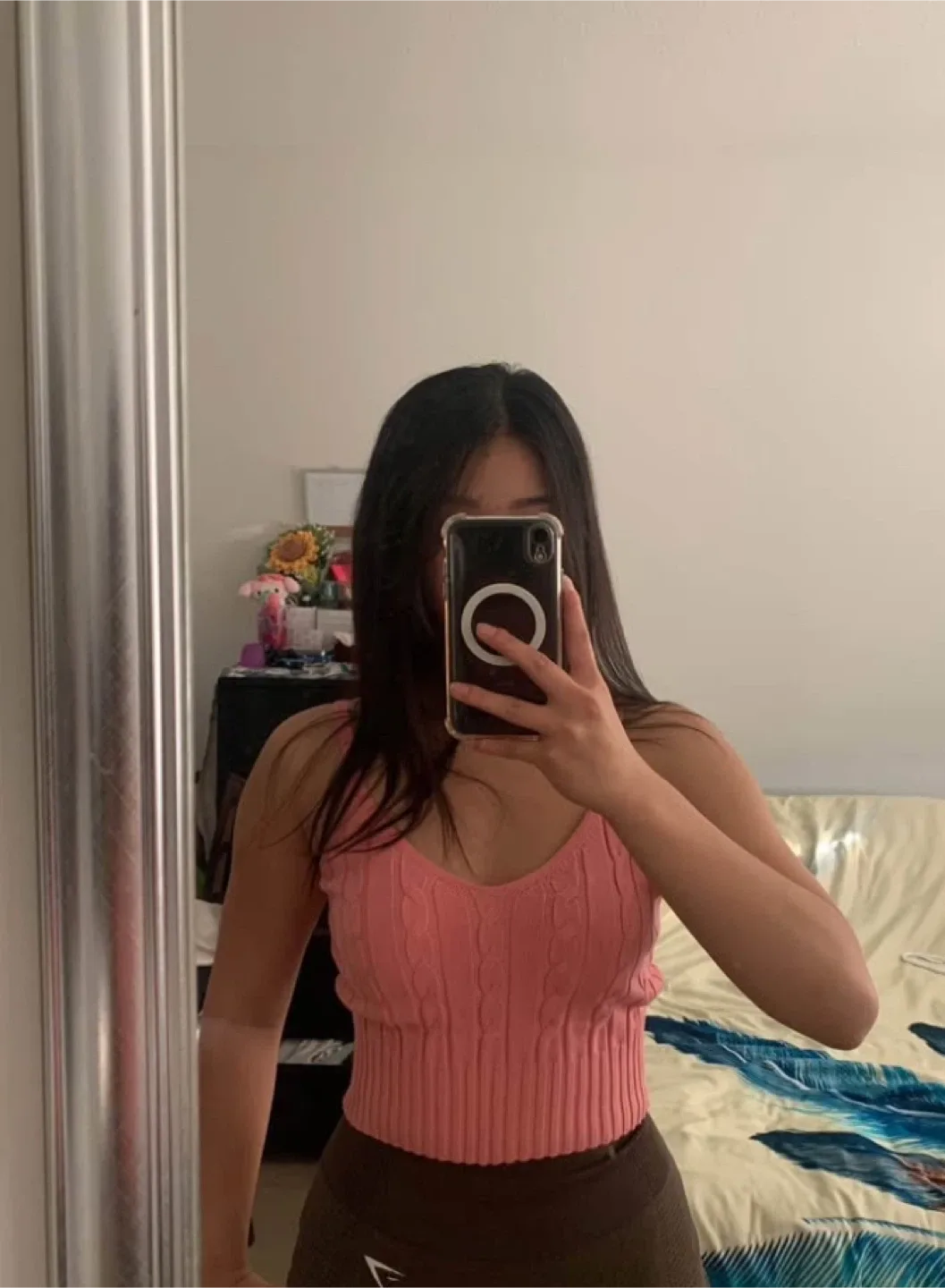 Pink Knit Tank Top image indicator(2)