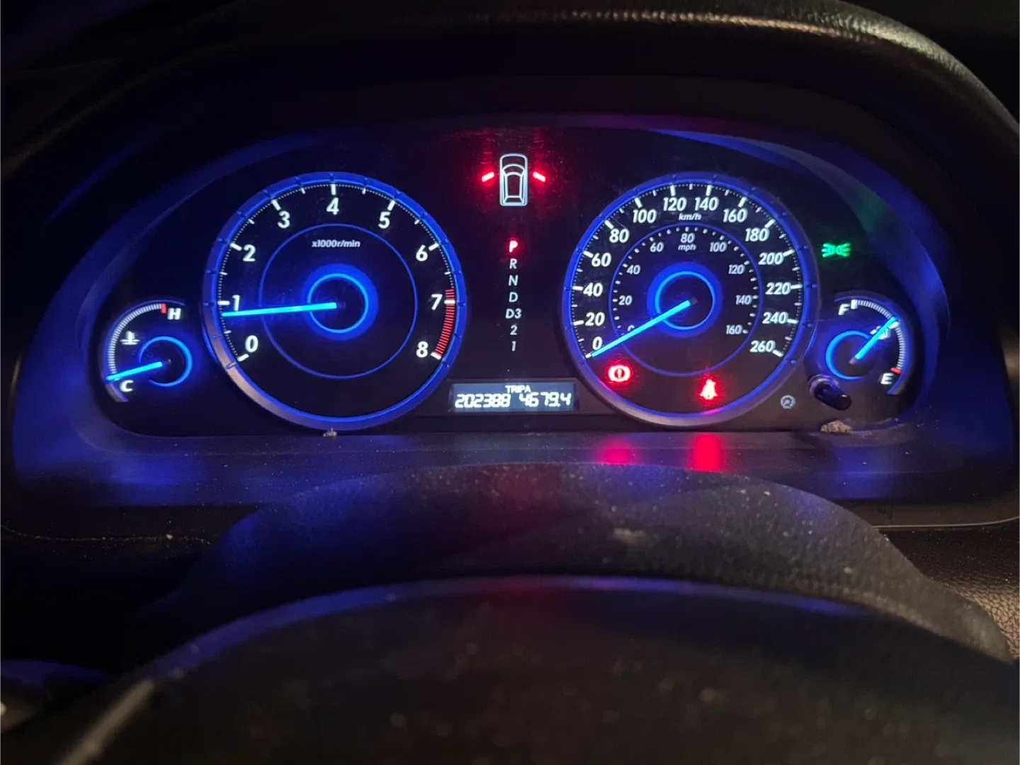 Honda Crosstour image indicator(6)