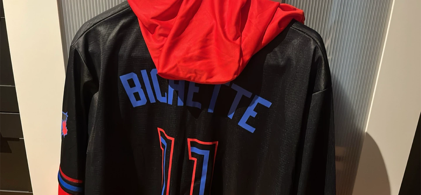 Toronto Blue Jays Bo Bichette #11 Jersey Hoodie—X-Large - photo 4