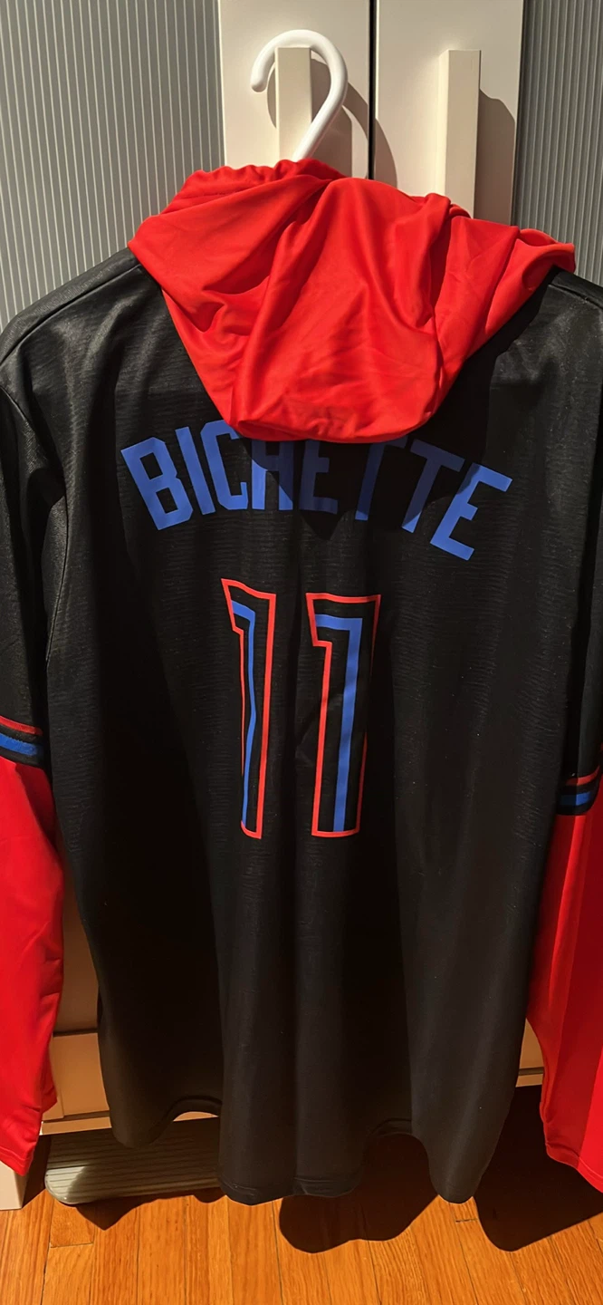 Toronto Blue Jays Bo Bichette #11 Jersey Hoodie—X-Large - photo 3