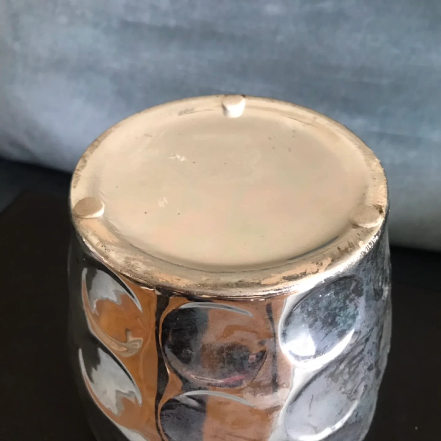 Ceramic Metallic Plant Pot/Planter +✨FREE Insert! image indicator(4)