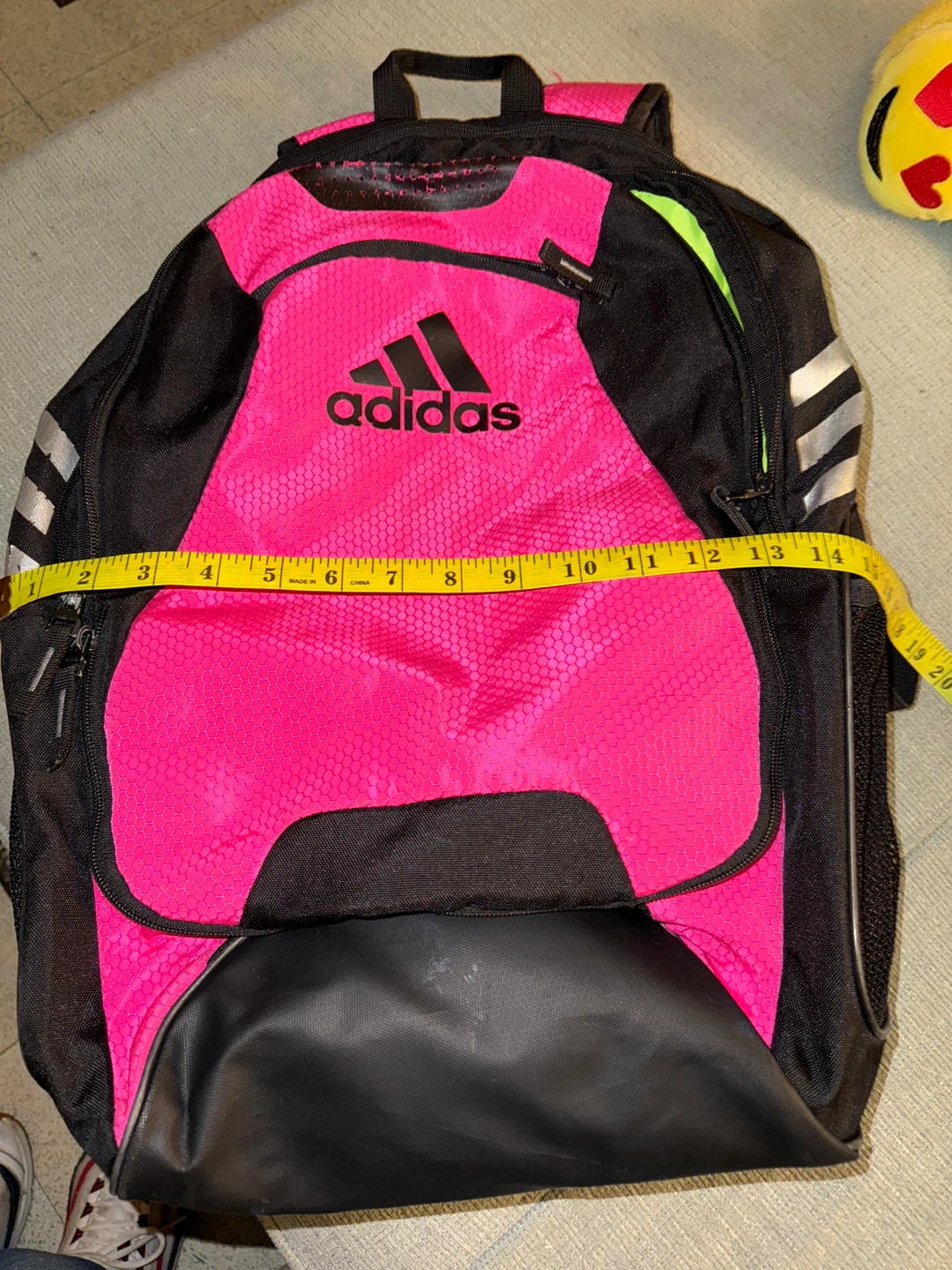 Adidas Black & Pink Backpack - photo 2