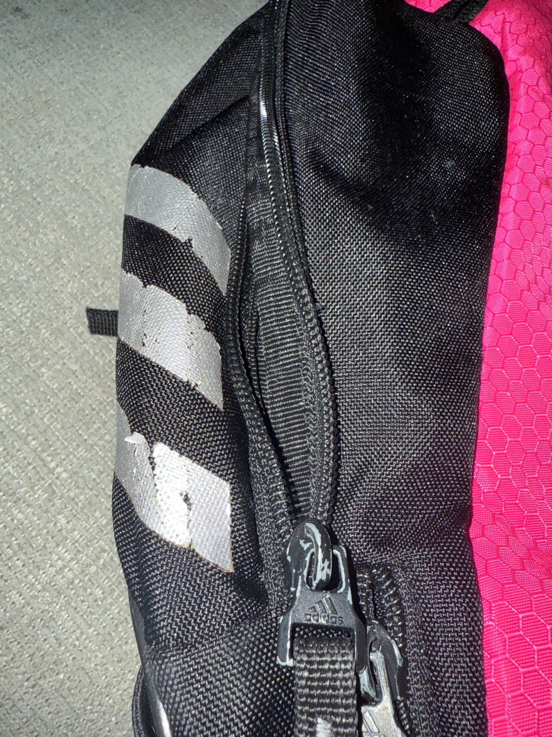 Adidas Black & Pink Backpack - photo 4