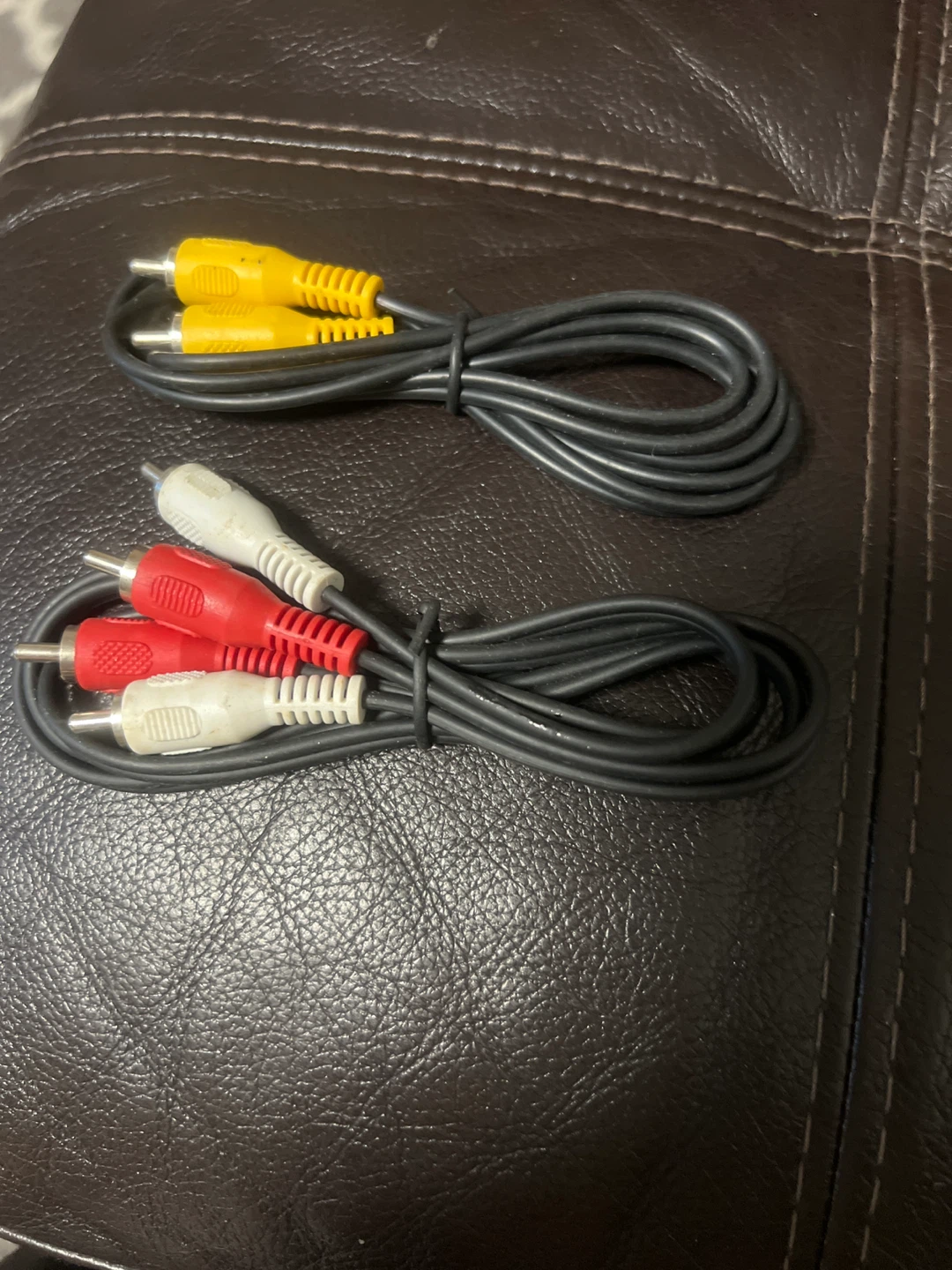 RCA Audio Video Cables - Red, White, Yellow