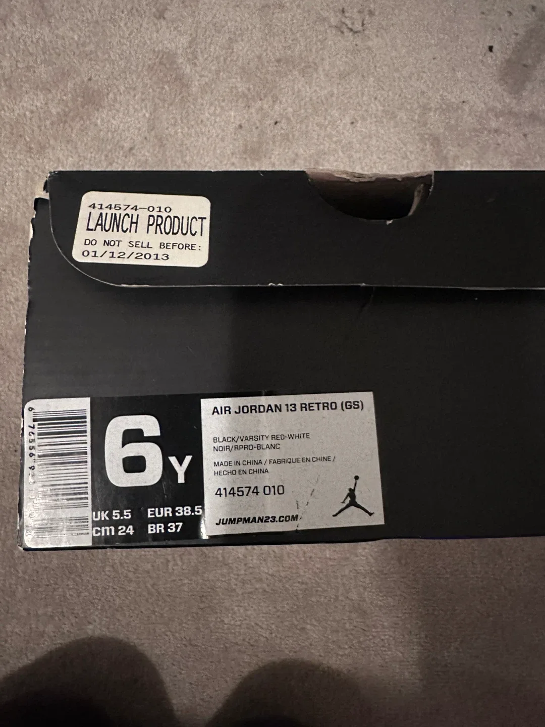 Air Jordan 13 Retro (GS) - Size 6Y image indicator(3)