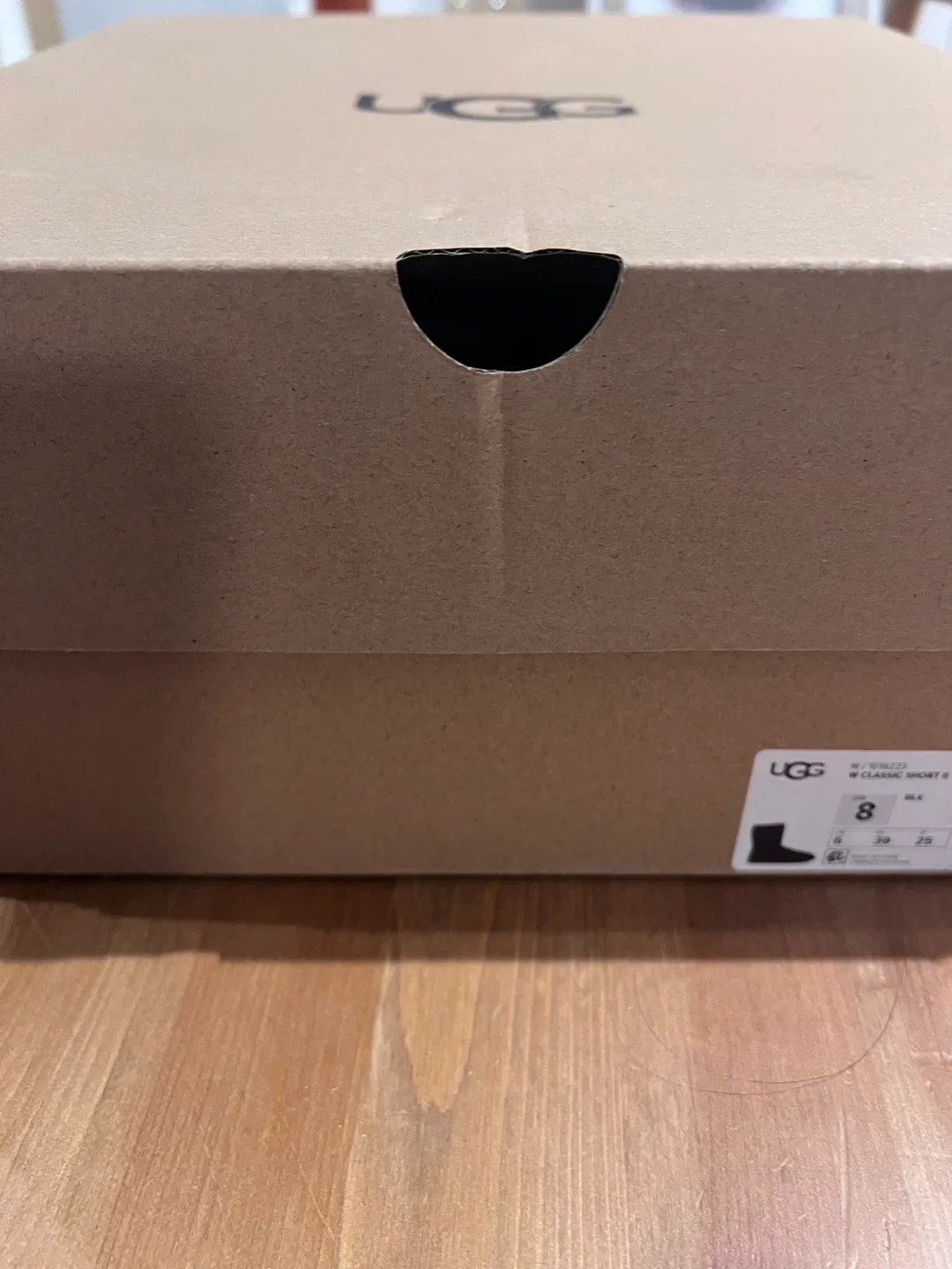 UGG Classic Short II Black Boots - Size 8 (New) image indicator(2)