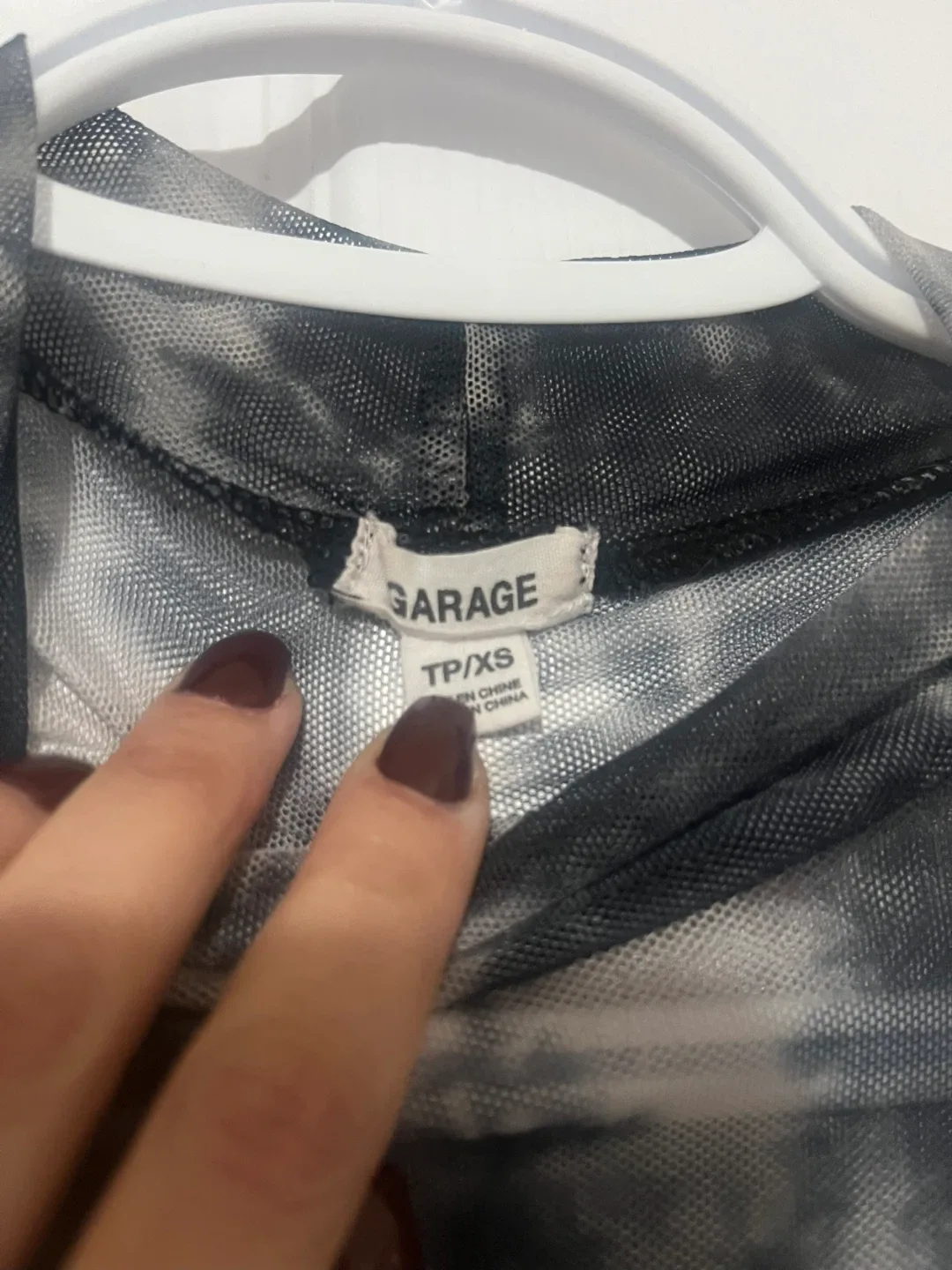 Garage Tie Dye Ruched Mini Dress - XS image indicator(2)