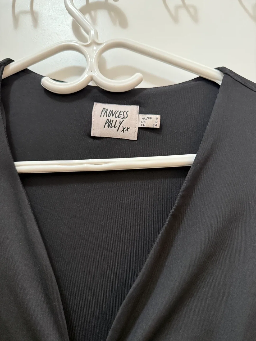 Princess Polly Black Mini Dress - Size 6 image indicator(2)