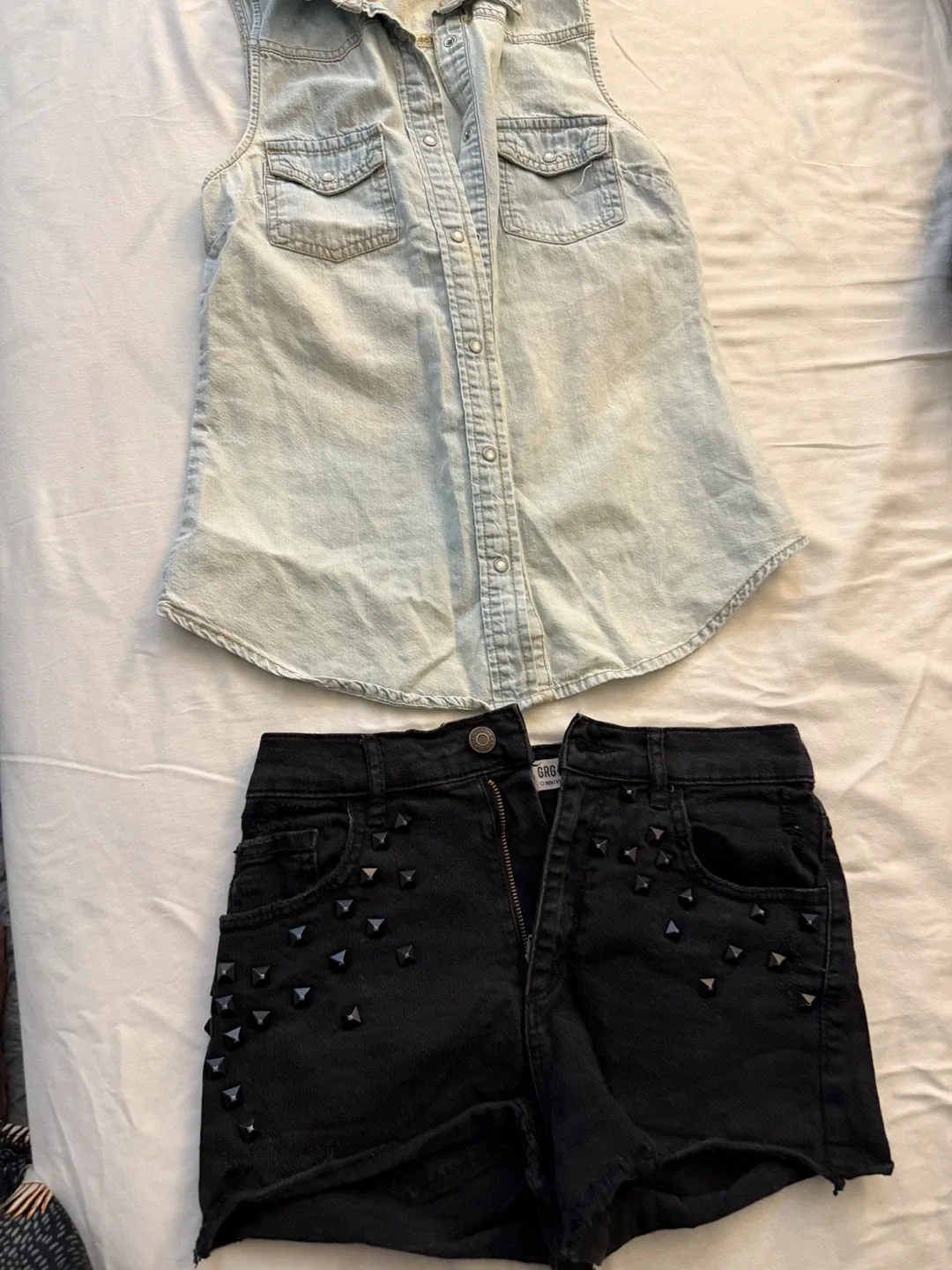 Streetwear Society Top & GRG DNM Shorts - Size S thumbnail