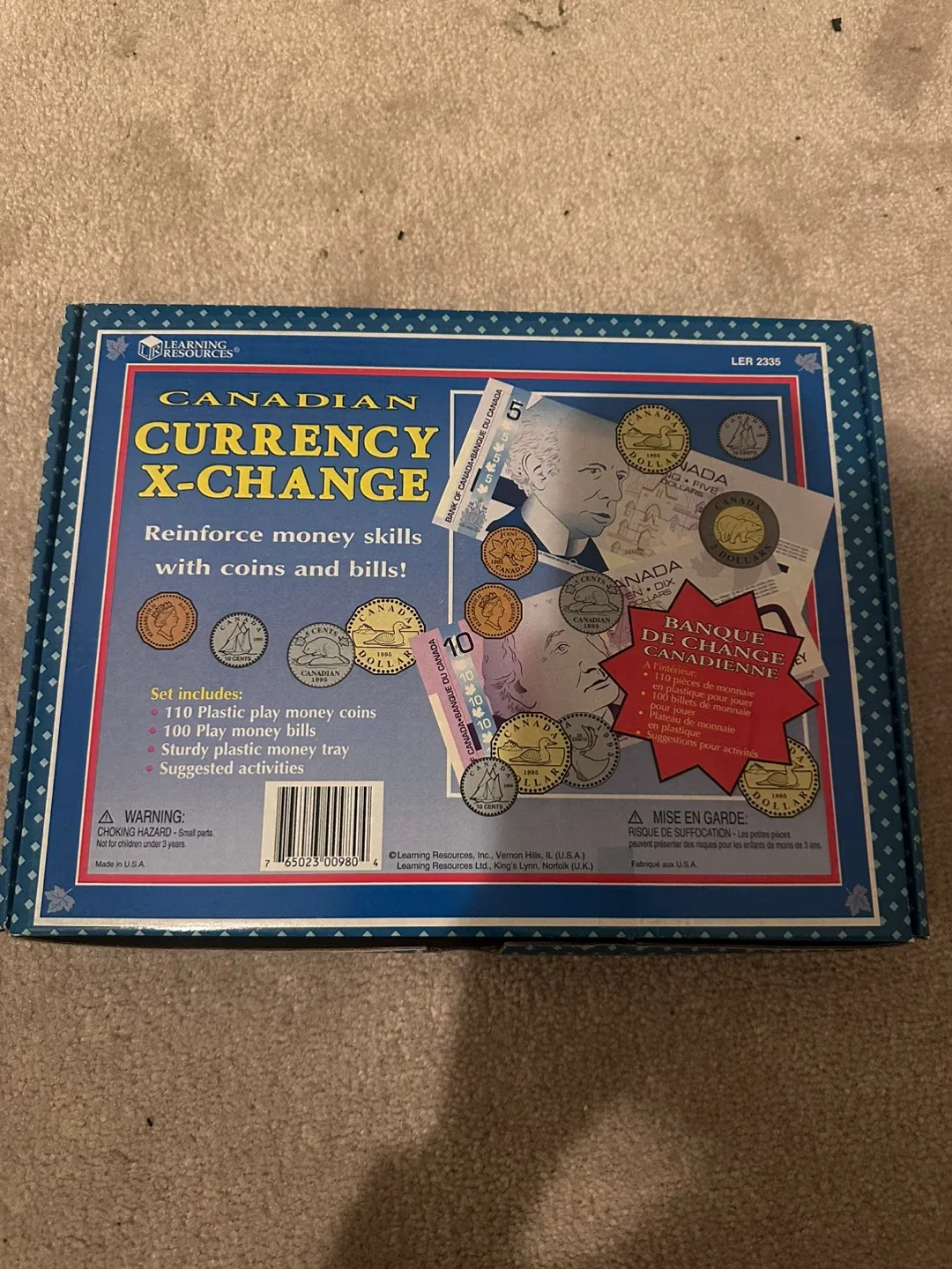 Learning Resources Canadian Currency X-Change thumbnail